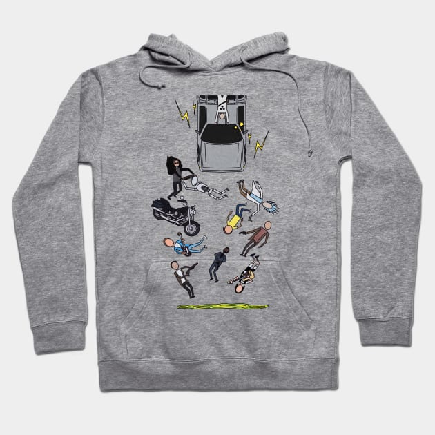 Time Travel Shenanigans Hoodie by zody